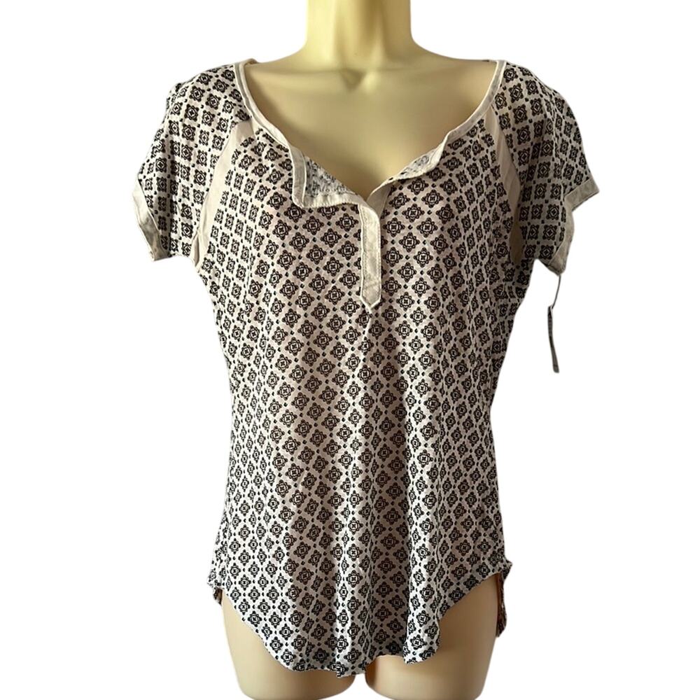 Supplies Print Knit Top Women’s Size Medium Casual